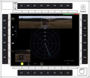 Screen image of DS Situational Awareness USN Force Protection